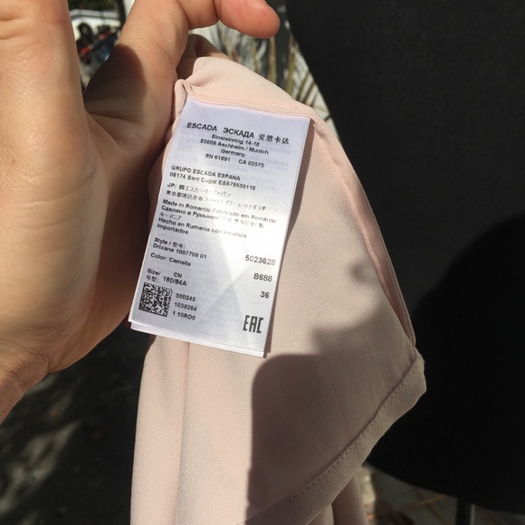 Escada couture lace cocktail dress size 36 - Picture 13 of 15